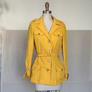 1970’s Bintage Yellow Women's Suit